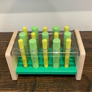 Lovevery Wooden posting stand with pegs
